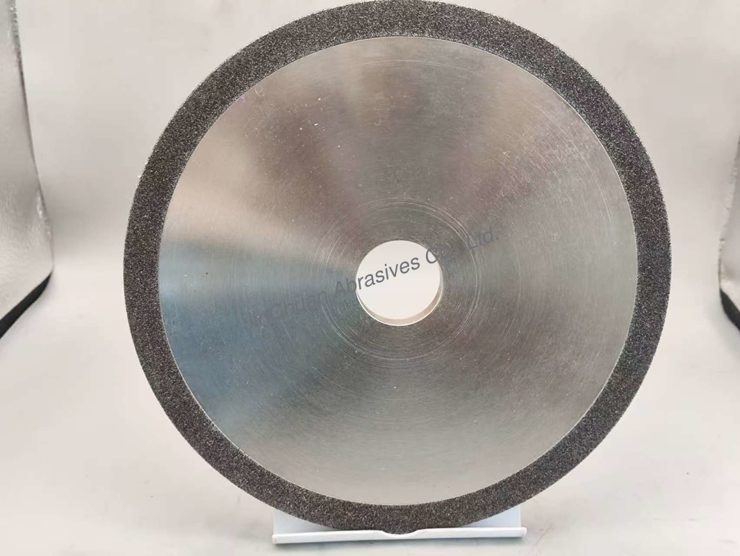 Electroplated CBN Grinding Wheels 200*9.5mm With Radius 0.38mm For Precision Grinding And Smooth Surface Finishing