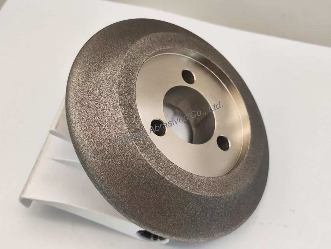 122*31.2*32mm R5 Electroplated CBN Grinding Wheels For Smooth Finishing CBN200/230