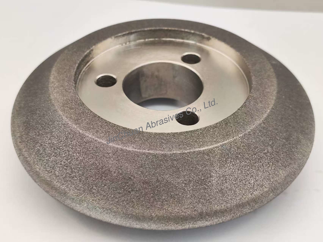 122*31.2*32mm R5 Electroplated CBN Grinding Wheels For Smooth Finishing CBN200/230