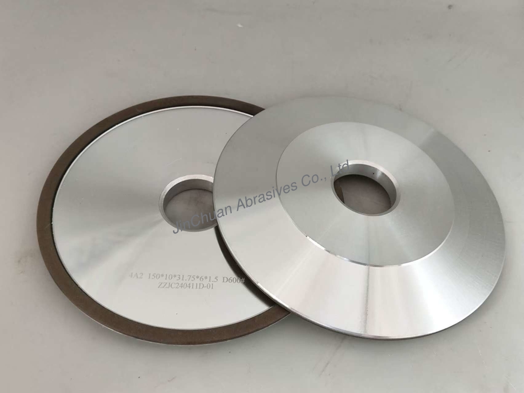 4A2 Resin Diamond Grinding Wheel With Aluminium Body For Circular Saw Blade