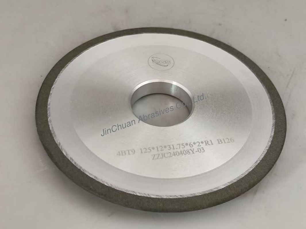 Borazon Wheel Type 4BT9 Diamond Grinding Disc 125mm Resin CBN Abrasive Wheel