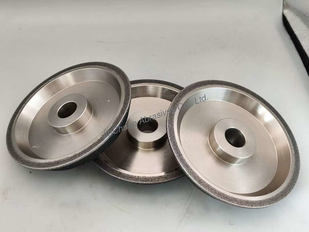 Industrial Diamond Grinding Wheels CBN Sharpening Wheels For Chamfer With Long Durability