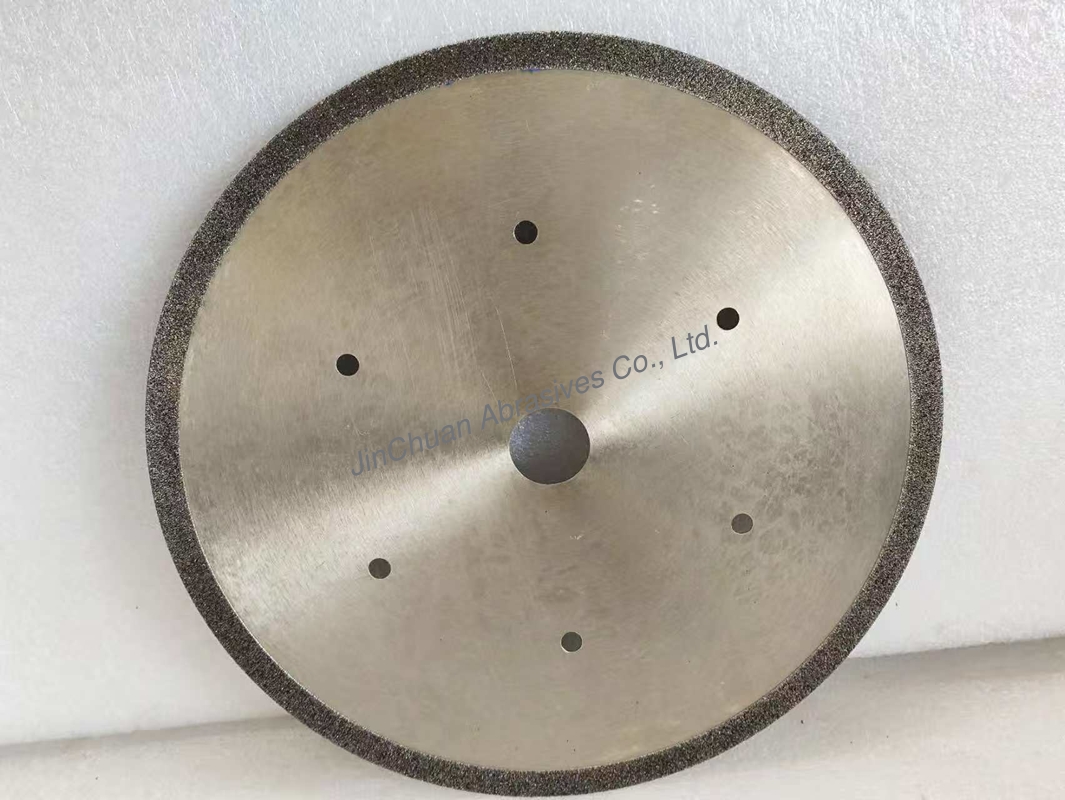 Electroplated CBN Saw Blade For Cutting With Steel Body Diameter 250mm Grit Number B251