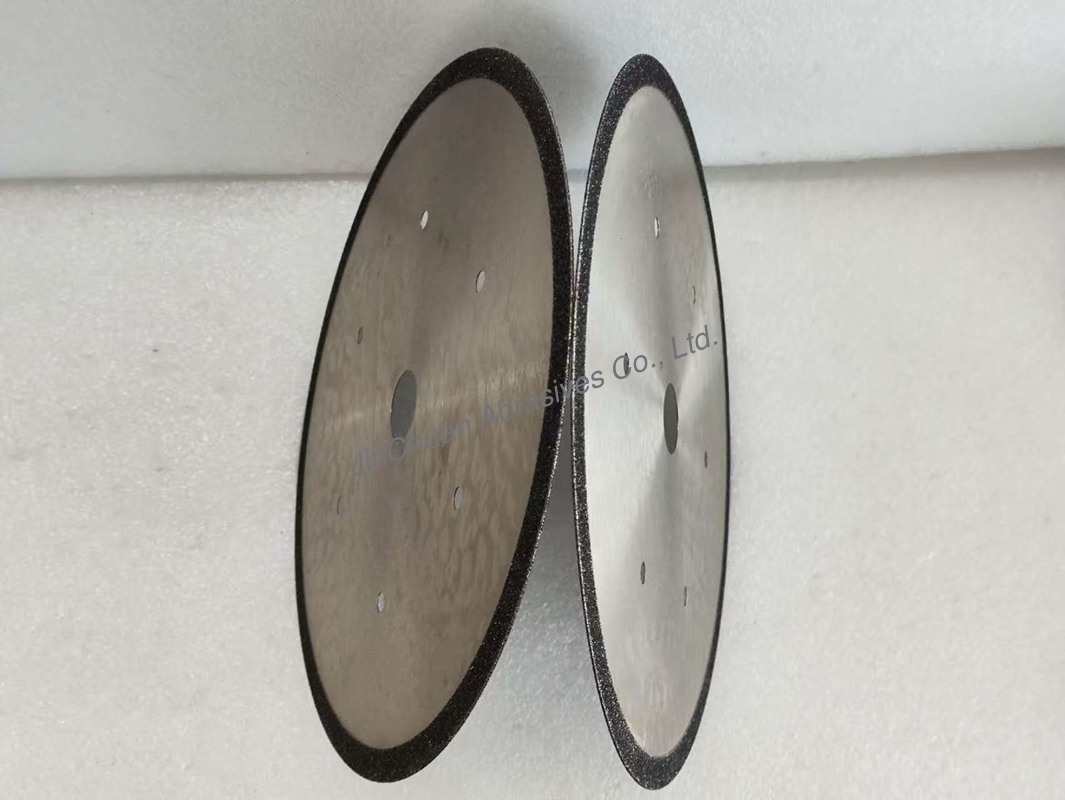 Electroplated CBN Saw Blade For Cutting With Steel Body Diameter 250mm Grit Number B251