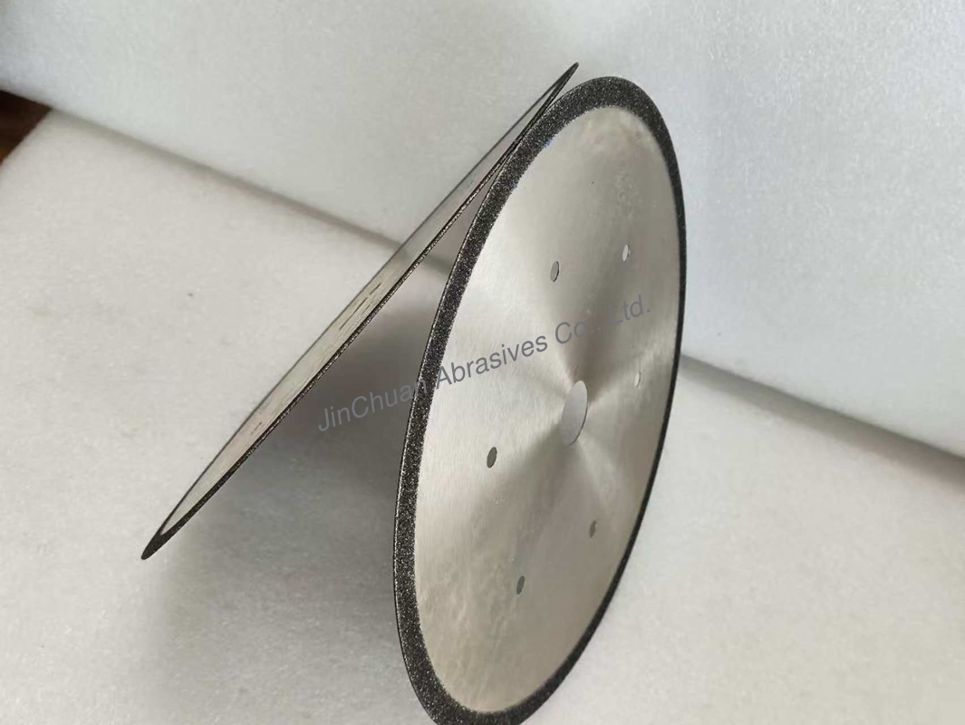 Electroplated CBN Saw Blade For Cutting With Steel Body Diameter 250mm Grit Number B251
