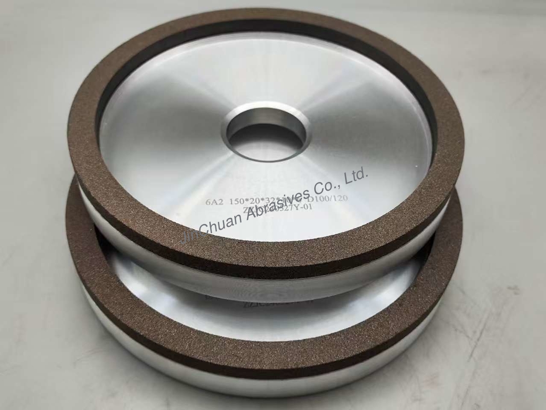 6A2 150mm Resin Wheel Diamond Grinder Disc For TCT Carbide Grinding Cup Wheel
