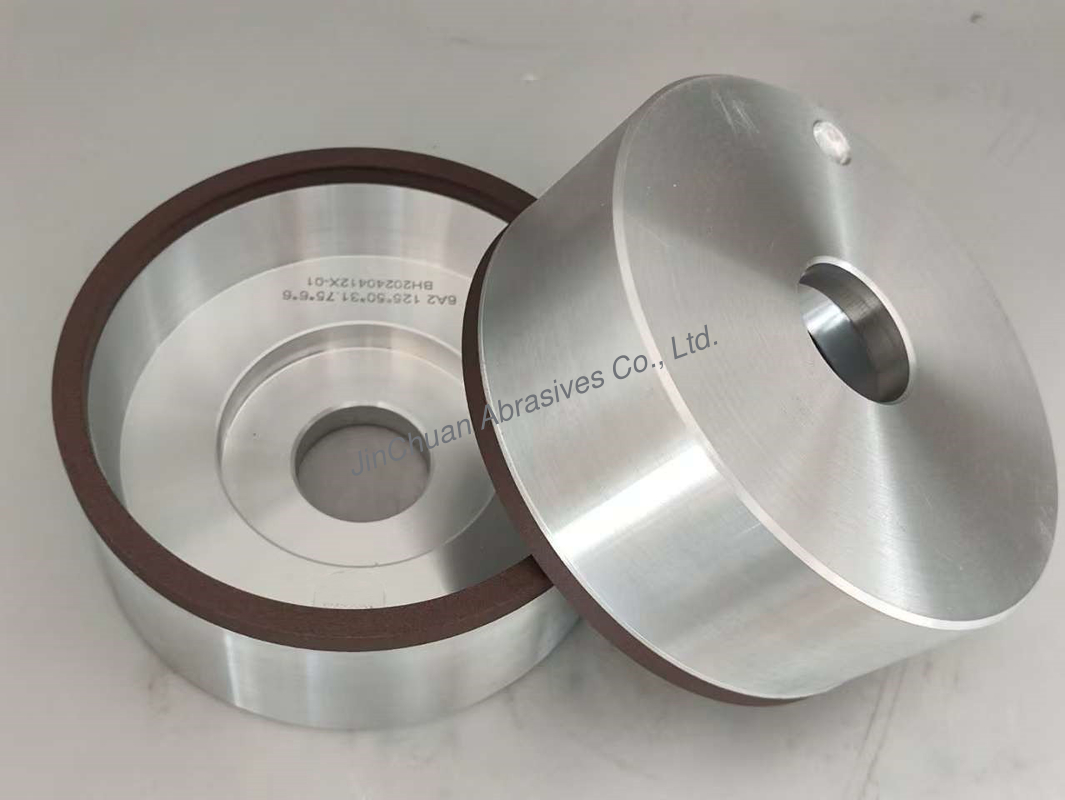 6A2 125mm Customized Resin Bond Grinding Wheel For High-hard Alloys And Non-metallic Materials