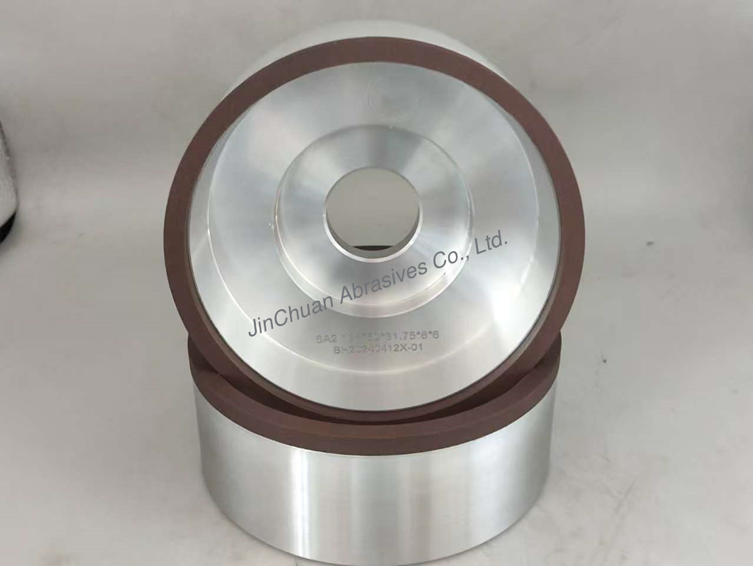 6A2 125mm Customized Resin Bond Grinding Wheel For High-hard Alloys And Non-metallic Materials