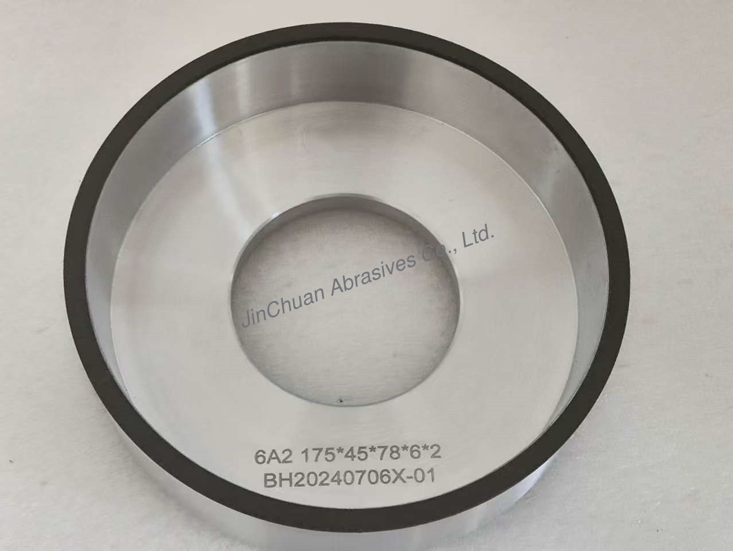 6A2 Resin Grinding Wheel For HSS Steel Cbn Grinding Disc 175mm