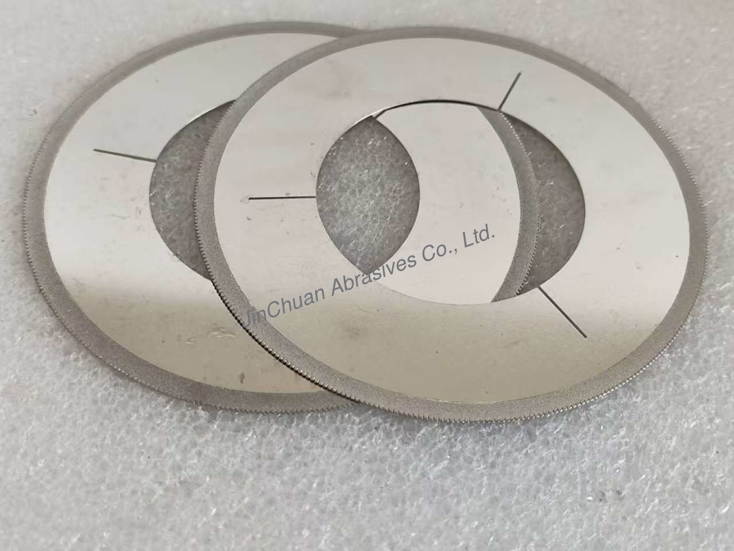 Electroplated Diamond Saw Blade For Cutting Suda Glass Diameter 76mm