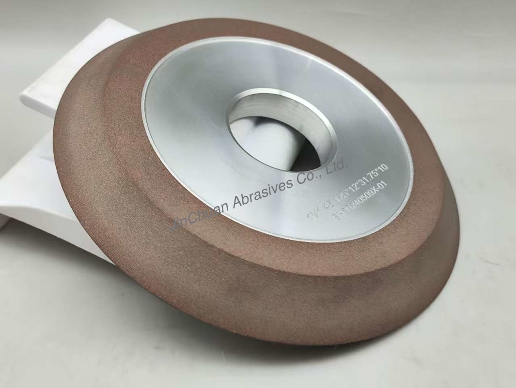 45 Degress 1V1 Resin Bonded Grinding Wheel For Profiling And Gashing Diamond Wheel