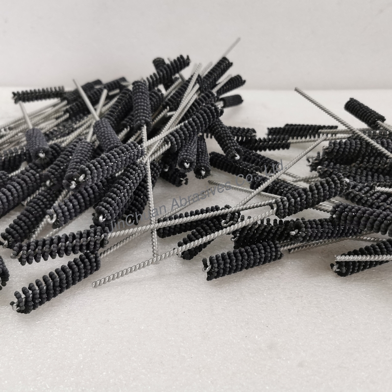 Honing Brushes For Precision Hole Polishing And Internal Hole Machining Installed On CNC Milling Machine Tools