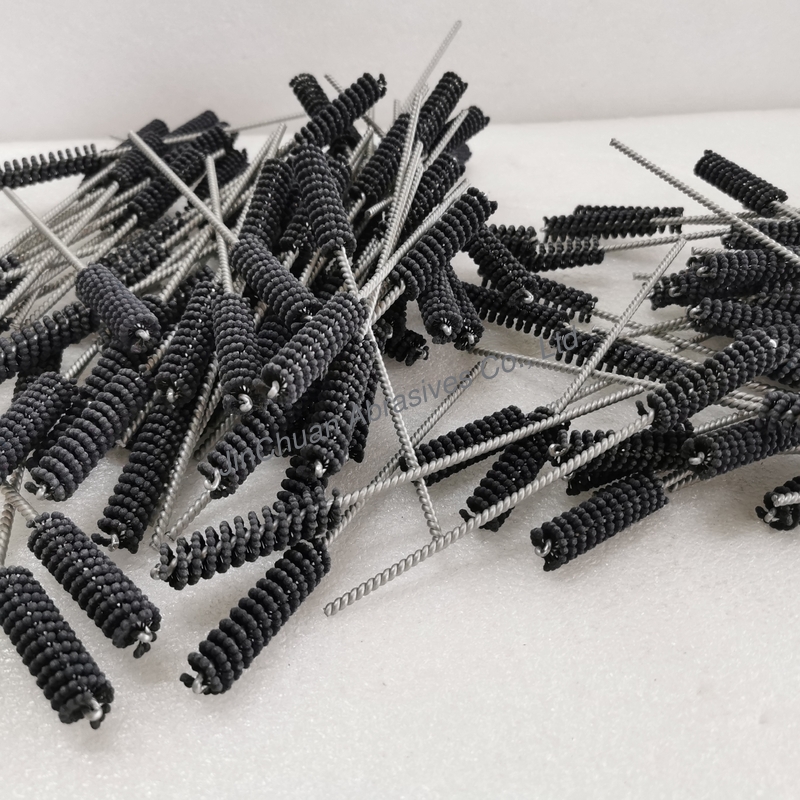 Honing Brushes For Precision Hole Polishing And Internal Hole Machining Installed On CNC Milling Machine Tools
