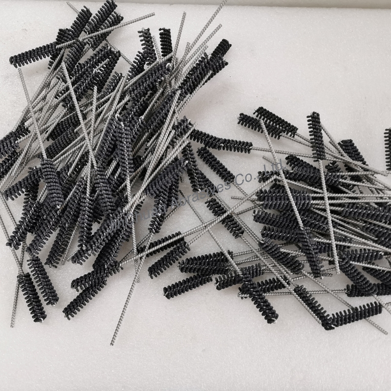 Honing Brushes For Precision Hole Polishing And Internal Hole Machining Installed On CNC Milling Machine Tools