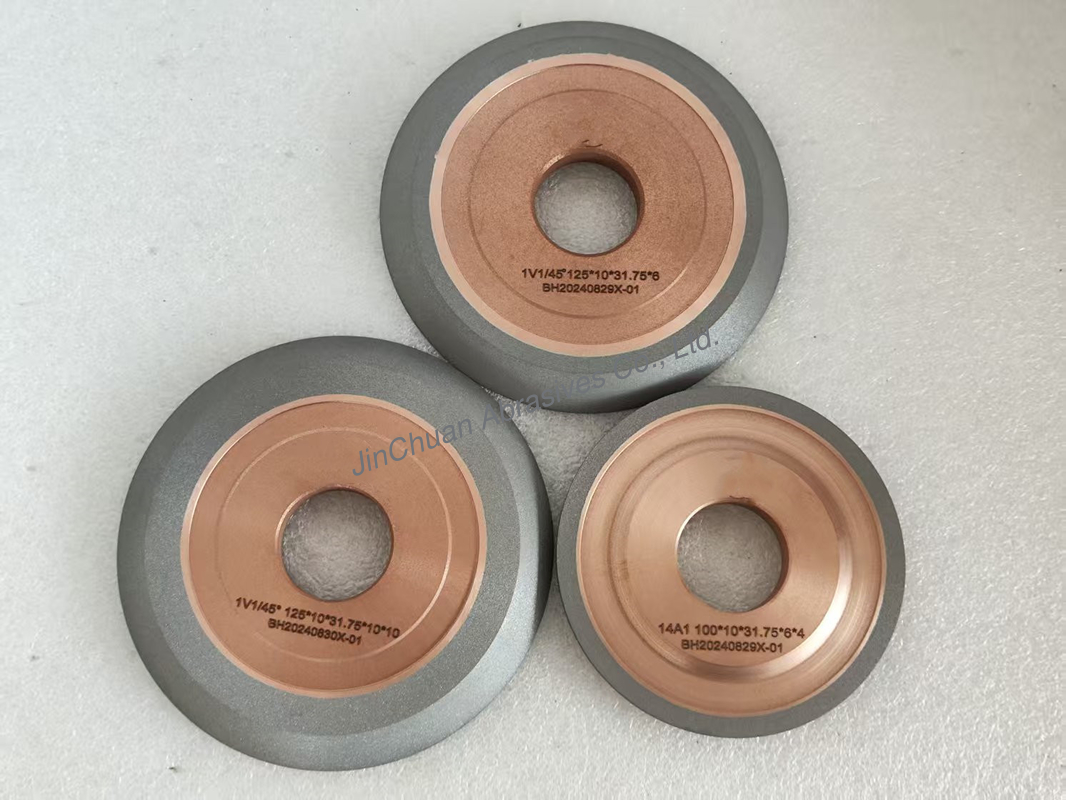 1V1 45 Degrees Hybrid Grinding Disc With Hybrid Bonded Abrasives Diamond Wheel