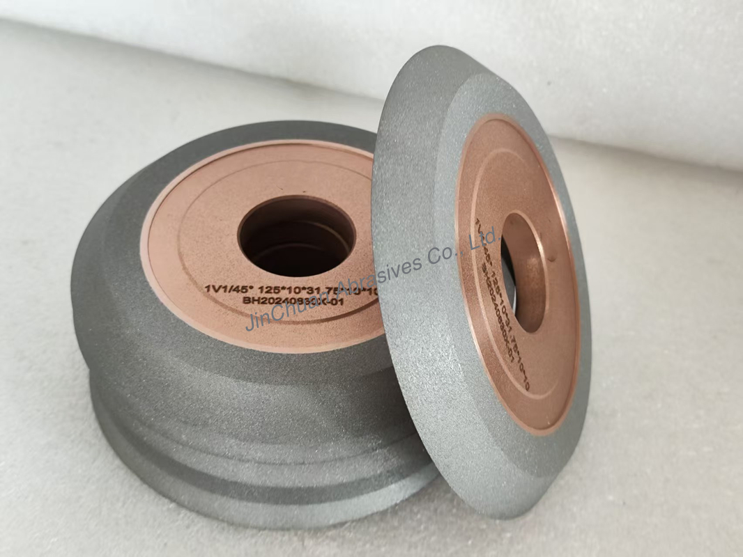 1V1 45 Degrees Hybrid Grinding Disc With Hybrid Bonded Abrasives Diamond Wheel