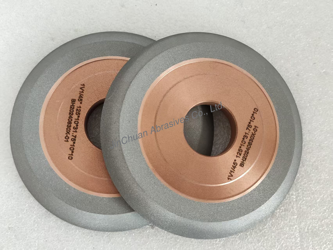 1V1 45 Degrees Hybrid Grinding Disc With Hybrid Bonded Abrasives Diamond Wheel