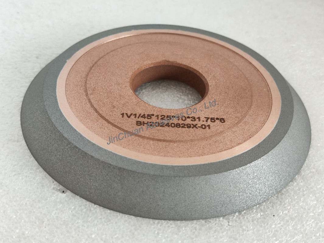 1V1 45 Degrees Hybrid Grinding Disc With Hybrid Bonded Abrasives Diamond Wheel