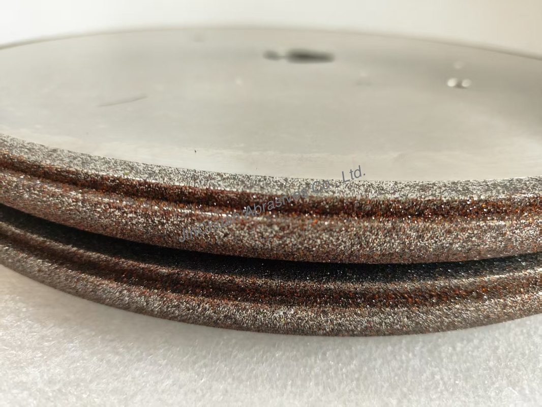 300mm CBN Sharpening Wheels For Accurate Bandsaw Blade Sharpening In B50/50 Grits