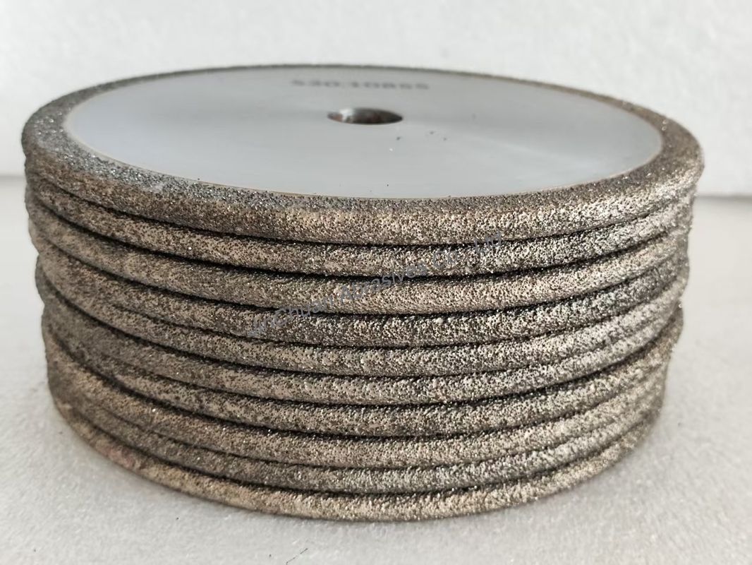 Long Lifespan Vacuum Brazed Diamong Grinding Wheel With D40/50 Grit