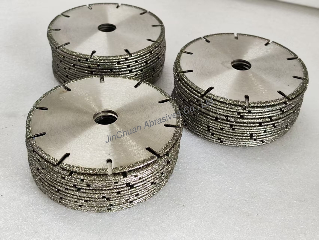 Long Life Span Electroplated  Bonded Diamond Cutting Blade