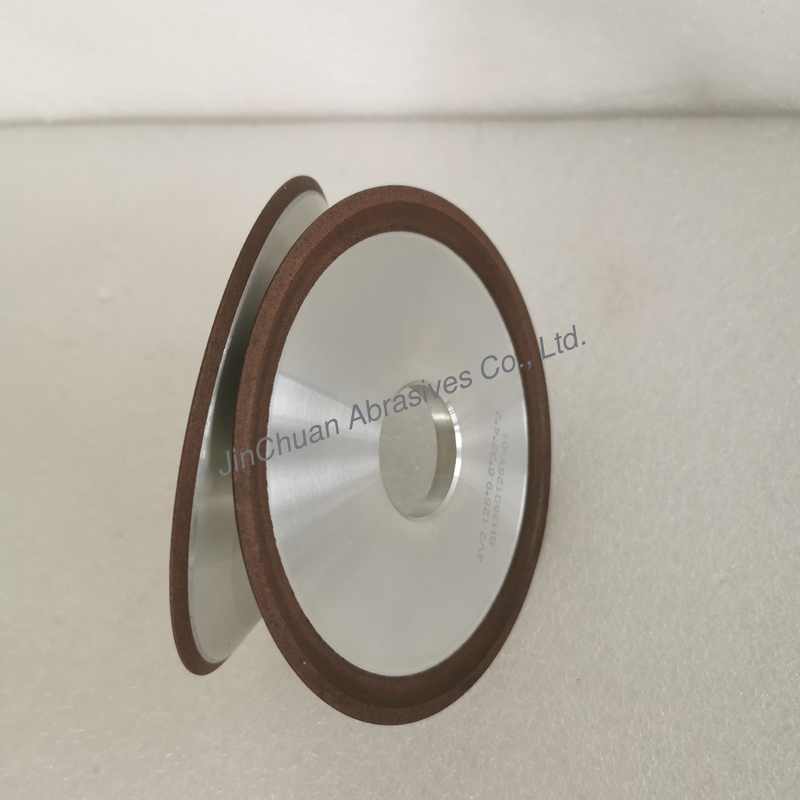 Diameter 175 mm 4V2 Resin Dish-shaped Grinding Wheel For Carbide Saws Grinding