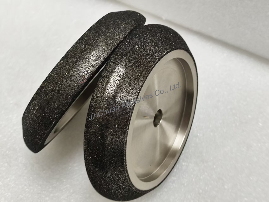 Customized 127*22.7*12.7mm WM 10/30 B251 Electroplated CBN Grinding Wheel
