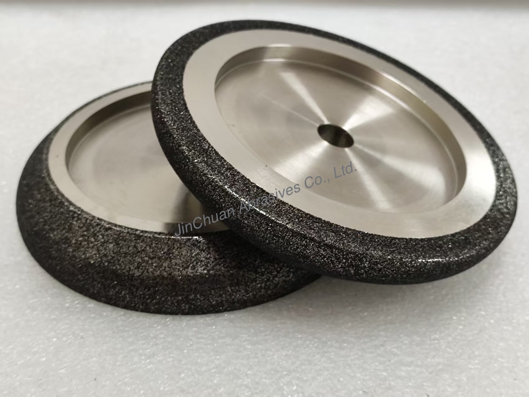 Customized 127*22.7*12.7mm WM 10/30 B251 Electroplated CBN Grinding Wheel