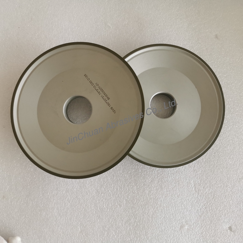 12V9 150*20*31.75*10mm D30 C125 Resin Bond Diamond Grinding Wheel