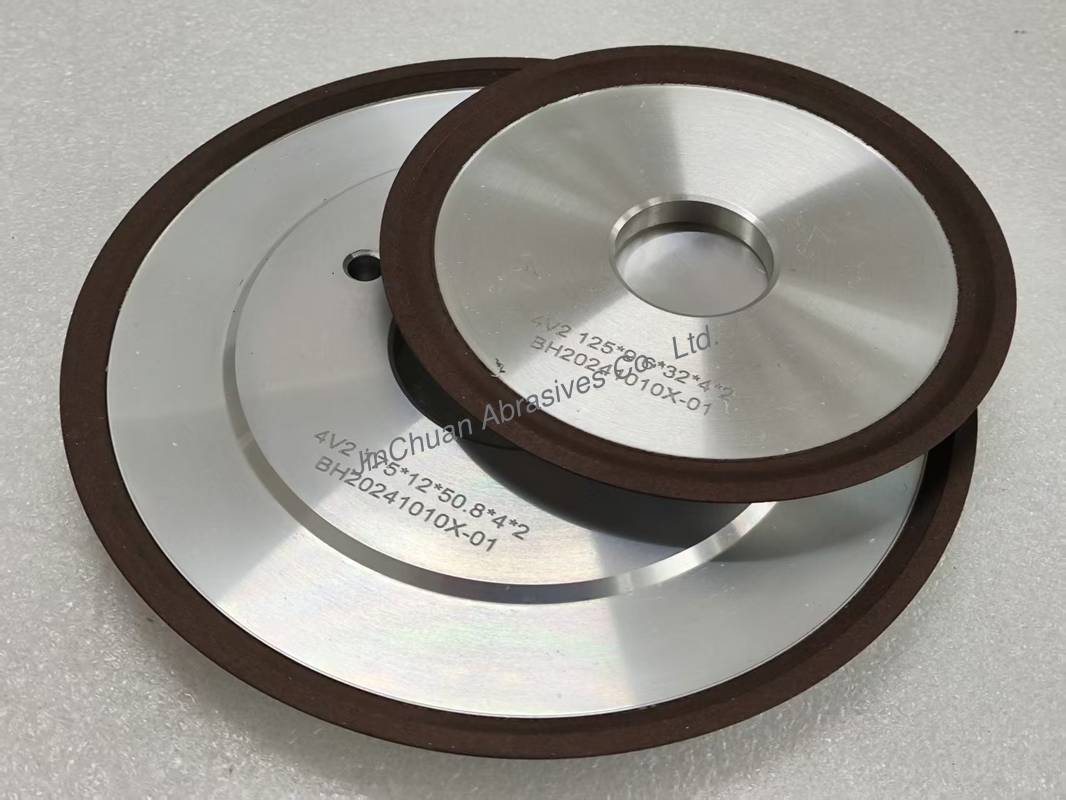 4V2 Diamond Grinding Wheel Resin Bonded Diamond Wheel  125mm 160mm 175mm