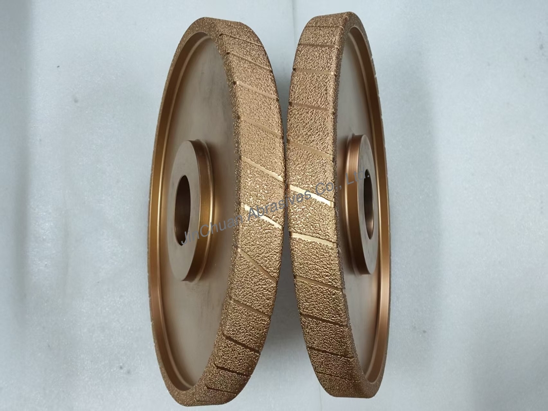 400mm Rough Grain Vacuum Brazed Diamong Wheel D25/30 Grinding Wheel For Cast Iron