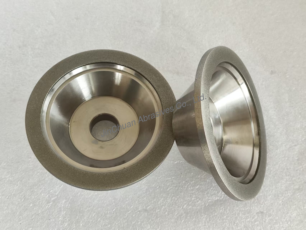 Electro Diamond Wheel  100mm Electroplated Bonded Diamond Grinding Wheel For Knives