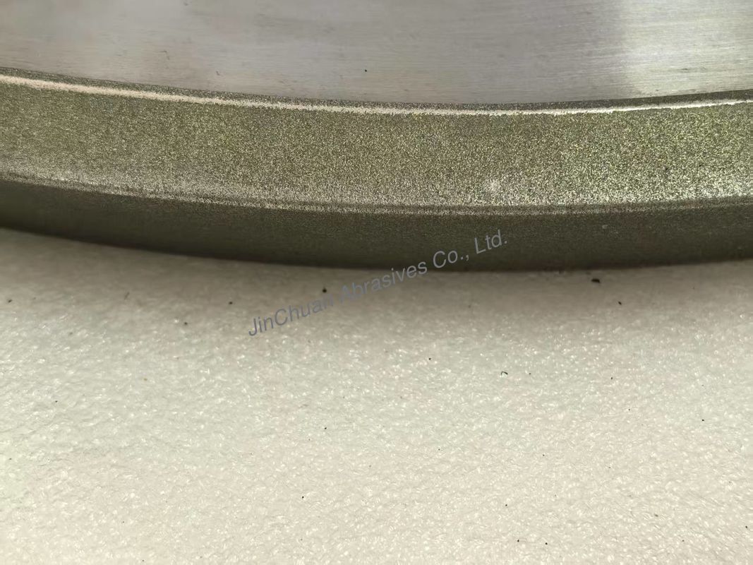 Diameter 609.6mm Grit D170/200 Electroplated Diamond Grinding Wheel For Grinding Carbon Fiber Tube