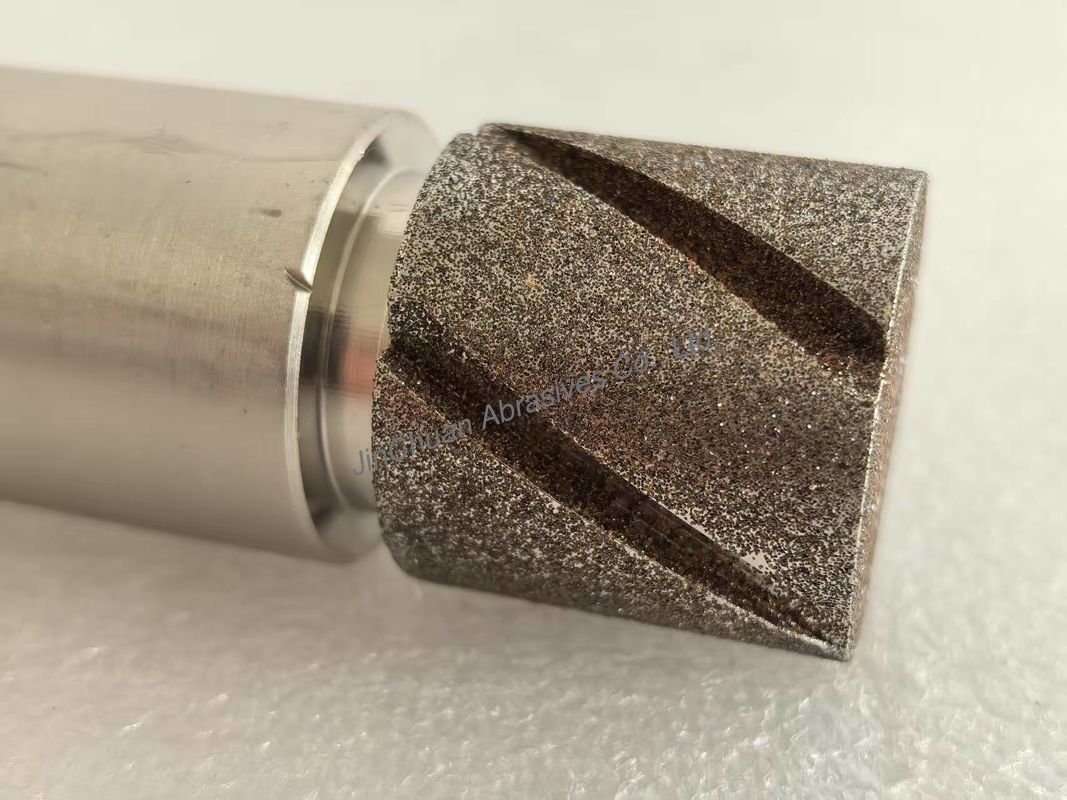 Customized CBN Grinding Head 32.03*124.8*32*29.6mm  B80/100