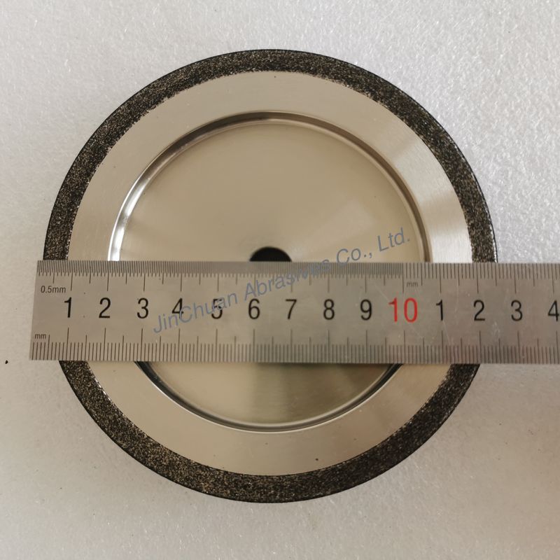 5" 127mm*22.23mm*12.7mm WM 10/30 B70/80 Electroplated CBN Grinding Wheel