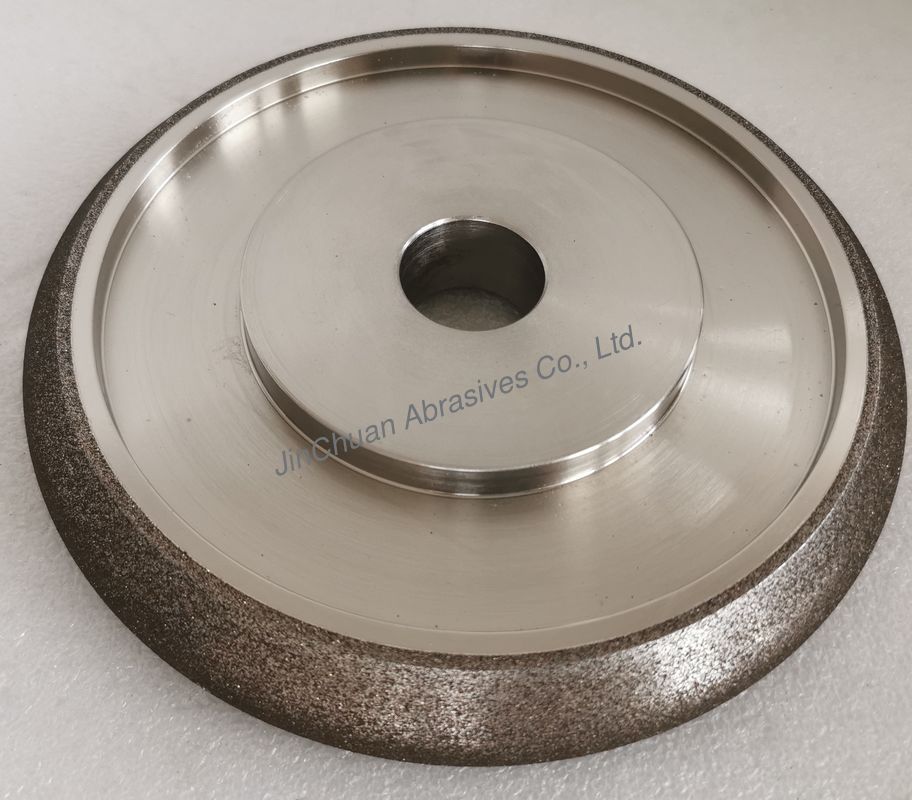 8" Amber 203.2mm*23mm*31.75mm WM 10/30 B181 Electroplated CBN Grinding Wheel