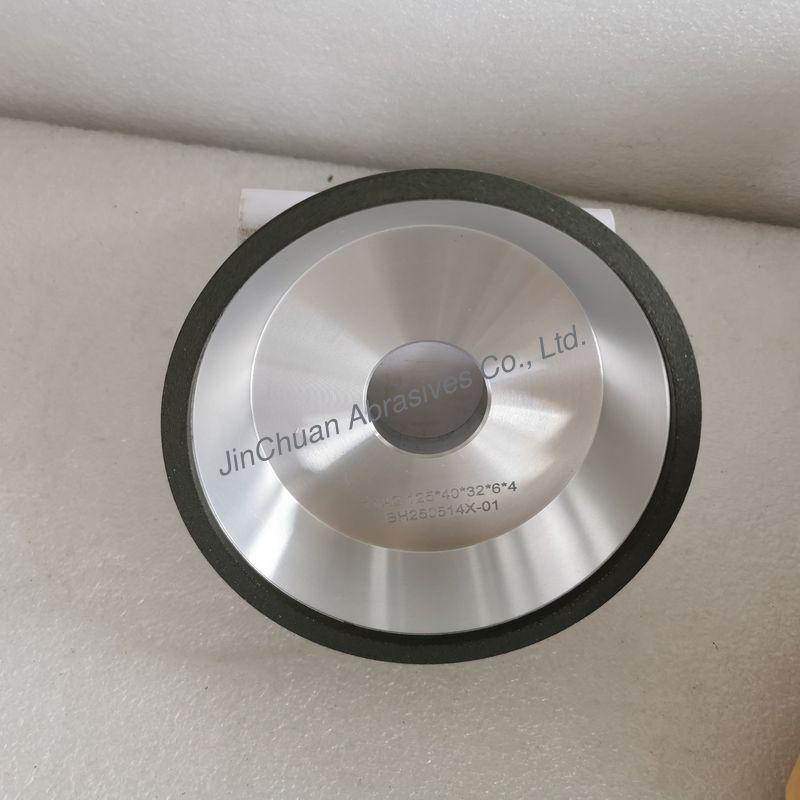 11A2 125*40*32*6*4mm  B151 C75  Resin Bond CBN Grinding Wheel For Machining High Speed Steel And Carbide