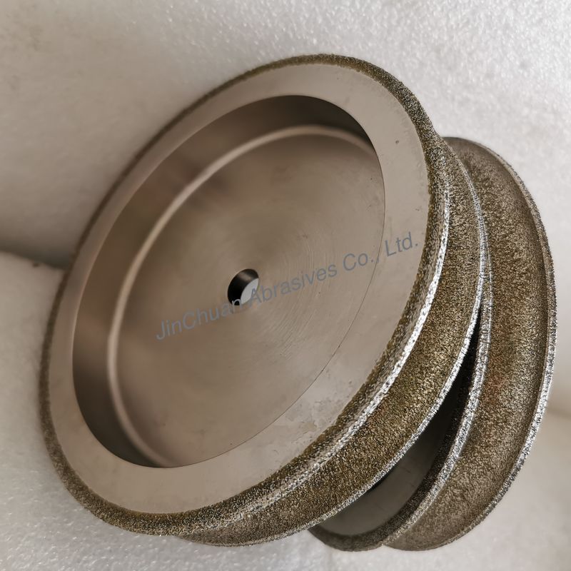 1F6Y 153.67*20.32*12.7mm D40/45 Electroplated Diamond Grinding Wheel For Woodworking Industry