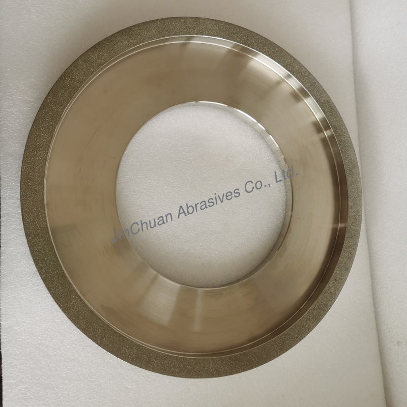 Diameter 373mm * 30mm*200mm*20mm Grit D120/140 Electroplated Diamond Grinding Wheel