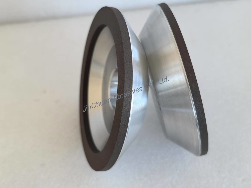 12A2 Resin Bond Diamond Dish Wheels For Cemented Carbide Sharpening Grinding Disc