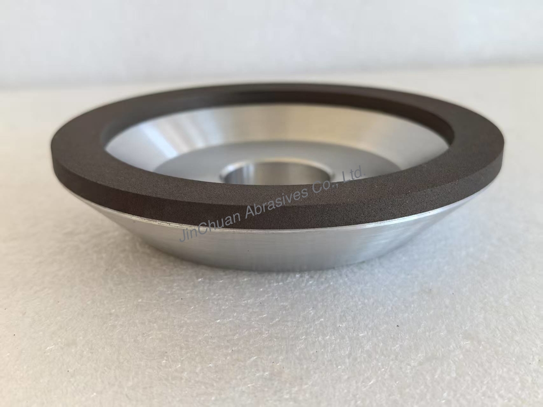 12A2 Resin Bond Diamond Dish Wheels For Cemented Carbide Sharpening Grinding Disc