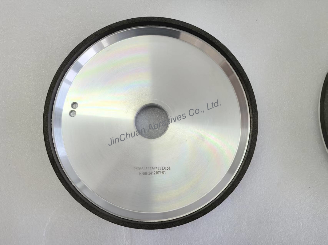 250mm 12A2 Resin Bond Diamond Disc Wheels For Grinding And Sharpening