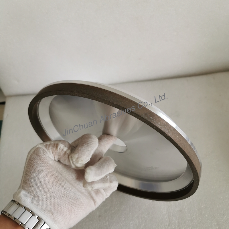 12A2 250mm*34mm*42mm*6mm*11mm   Resin Bond CBN Grinding Wheel For Automobile Brake Discs