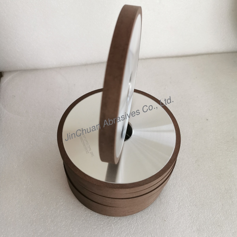 Resin  Bond Diamond  Grinding Wheel  1A1/45° 150*13*31.75*8mm D91