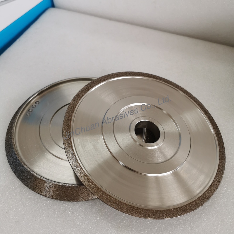 Customizable 8" 6TPI Electroplated CBN Grinding Wheels For Personalized Grinding Needs
