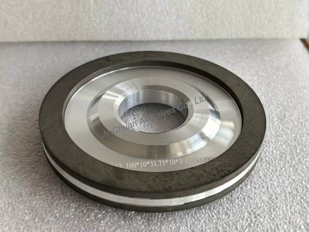 14A3 Resin Bond CBN Grinding Wheels CBN Grit Number 1000#, Diameter 100mm