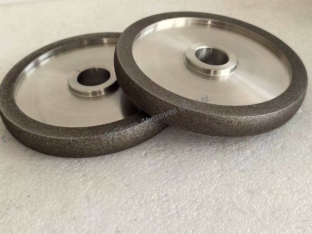 Customized Electroplated CBN Grinding Wheel, Diameter 184mm, Grit Number B213