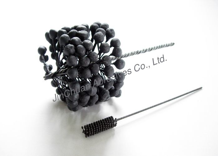 Finishing Bores Flexible Honing Brush With Black Silicon Carbide Material for honning inside hole