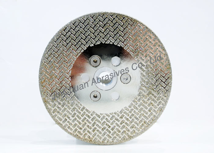 Star Dotted Electroplated Diamond Blade Cutting With Good Running Balance