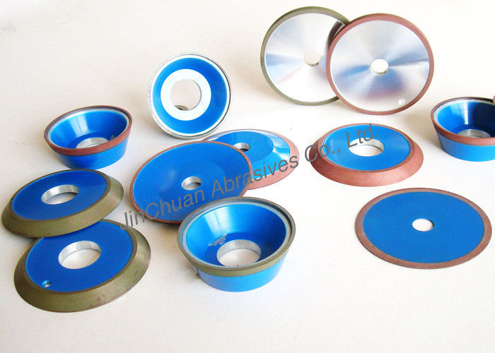 6 Inch Dish Shape Resin Bonded Diamond/CBN Grinding Wheel For Carbide/Metal
